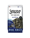 Searious Snacks Crispy Seaweed Snacks Pack of 3 (4g x 3)  Sea Sàlt , Kimchi , Chili & Lime , Wasabi (Flavour as per choice) Image