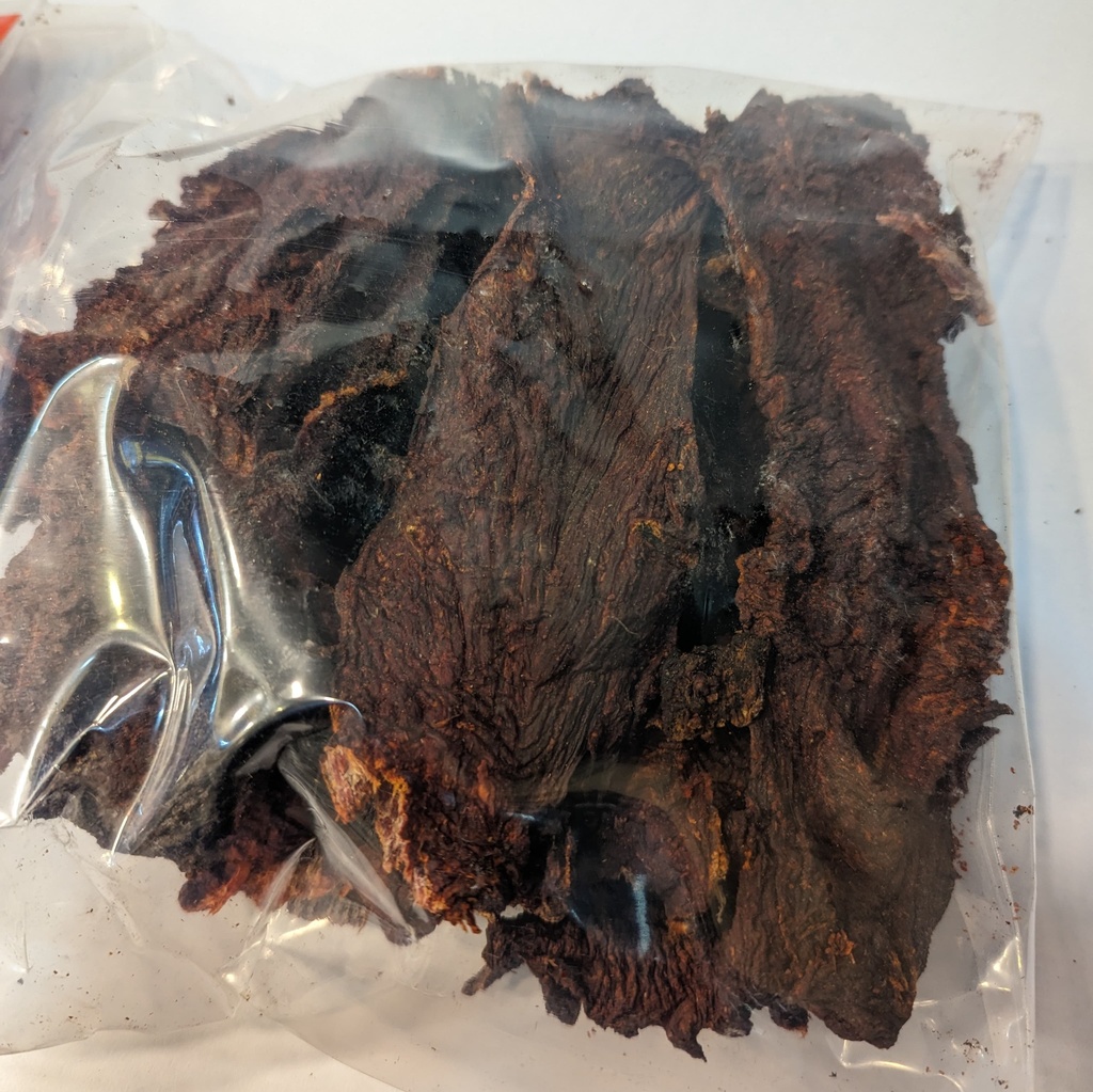 Sunaulo Dry Meat 100gm - Quality Buff Sukuti ( Buff Jerky / Dried Buff Meat ) Image