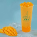 Popping Boba Pearl for Bubble Tea Mango Flavour 1.3 Kg Image