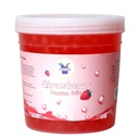 Popping Boba Pearl for Bubble Tea Strawberry Flavour 1.3 Kg Image