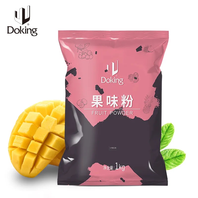 Doking Boba ( Bubble ) Tea Powder - Mango - 1 Kg Image