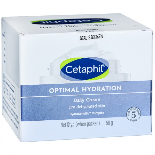 Cetaphil Optimal Hydration Daily Cream - Ultra Hydrating Face Cream for Sensitive Skin 50g Image