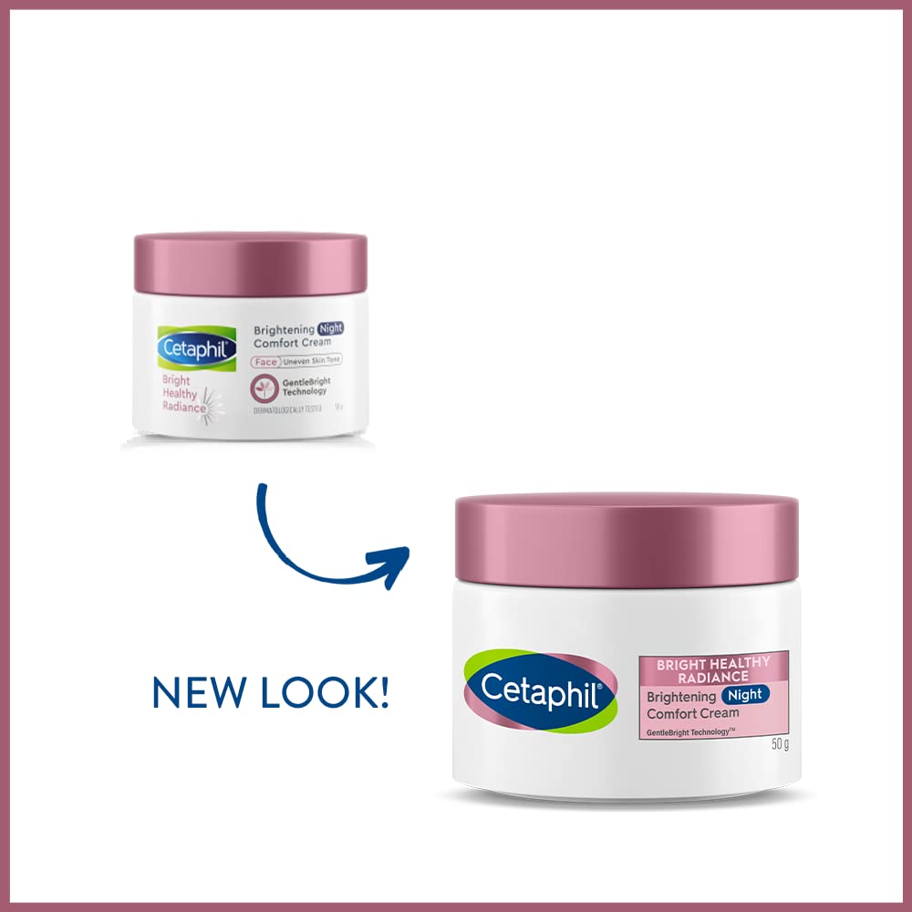 Cetaphil BHR Night Comfort Cream - Overnight Moisturizing Night Cream for Pigmentation 50g Image