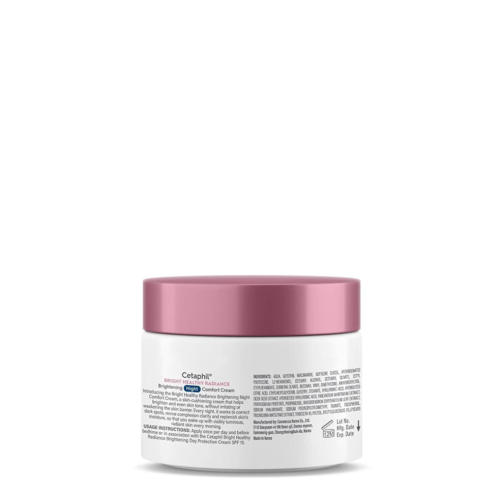 Cetaphil BHR Night Comfort Cream - Overnight Moisturizing Night Cream for Pigmentation 50g Image