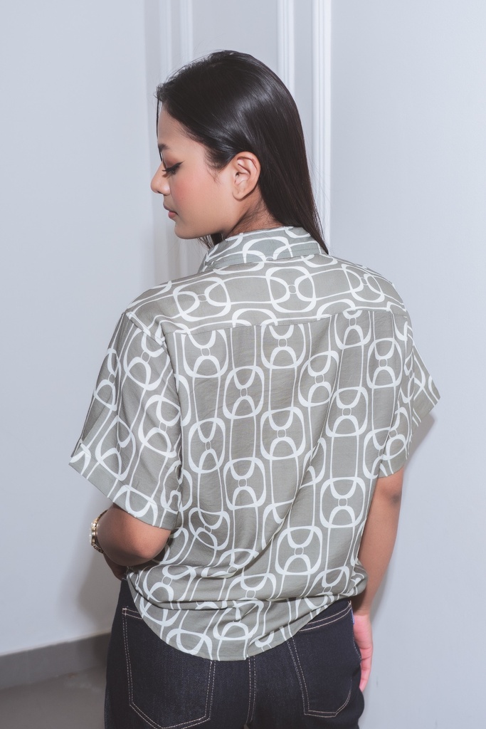 BASEMARK RELAXED PRINTED SHIRT FOR WOMEN Image