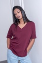 BASEMARK BOLD V NECK TEE FOR WOMEN Image