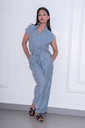 BASEMARK FRONT TIE JUMPSUIT FOR WOMEN Image