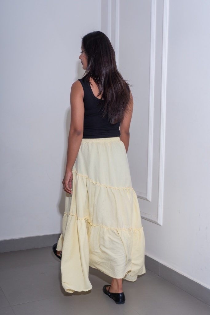BASEMARK ASYMMETRIC MAXI SKIRT FOR WOMEN Image