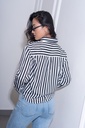 BASEMARK STRIPE SHIRT BOW PRINT Image