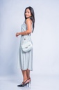BASEMARK STRIPE CINCHED WAIST DRESS FOR WOMEN Image
