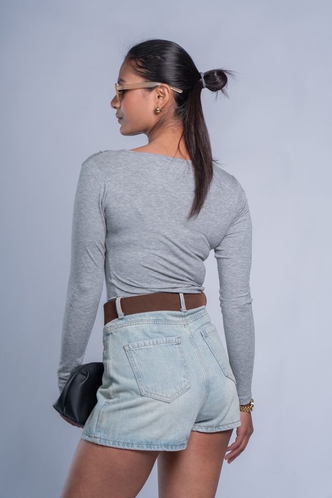 BASEMARK COWL NECK FULL SLEEVE TOP FOR WOMEN Image