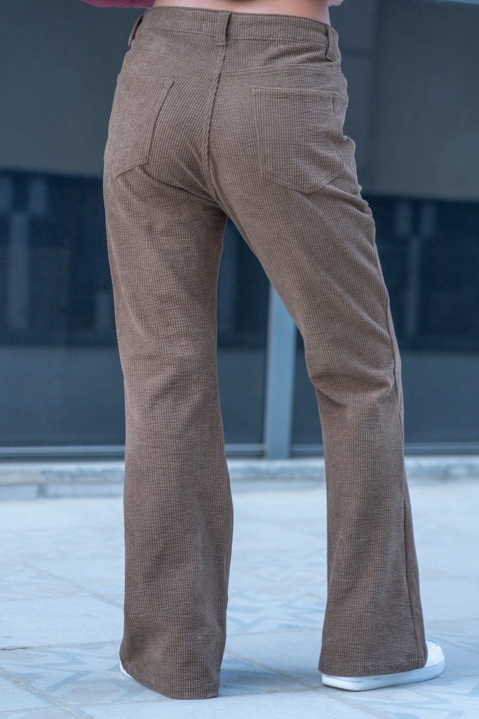 BASEMARK CORDUROY FLARE PANT FOR WOMEN Image