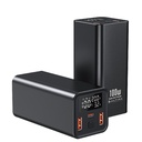 (New Launch) Ultima 20K Ultra Max | 100W Power Delivery | 20000 mAh | Fast Charging | Full Metal Body | Multi Layers Fire Protection | LED Display | Triple Ports | Supports PD, QC3.0, Universal Compatibility | 2 Way Charging | ChargeSafe Technology Power Image