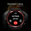 Ultima Magnum E700 Smartwatch | Auto Health Track | 36.33mm TRU Amoled Display | 1000 NITs Brightness | IP68 Water and Dust Resistant | Ultima Fit App Support | 100+ Sports Mode | SOS Alert Image