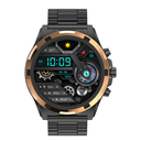 Ultima Magnum E500 Luxury Smartwatch: 1.43” TRU AMOLED Screen, Ultima Fit App, Stainless Steel & Free Leather Straps, Bluetooth Calling, Advanced Health Suite, 100+ Sports Modes, IP68 Rated Smart Watch Image