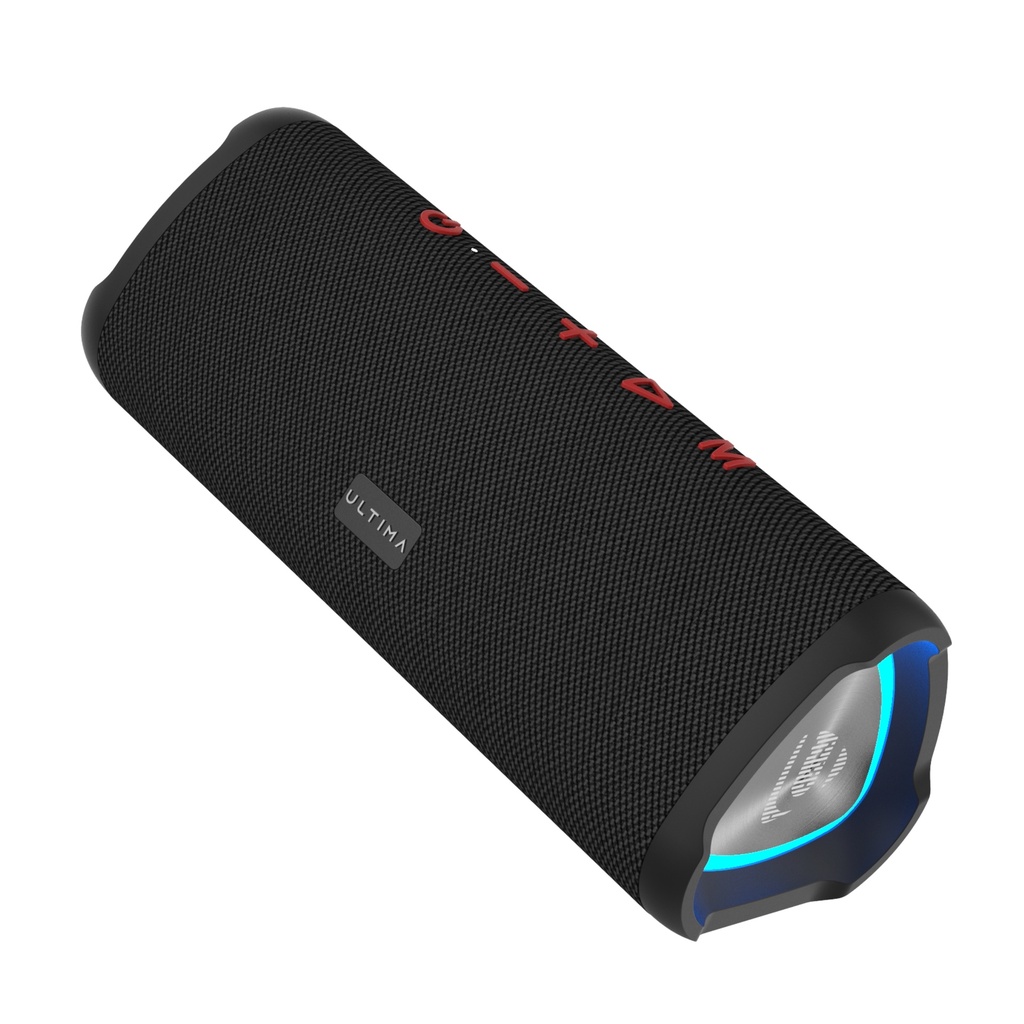 Ultima Rock 12W Bluetooth Speaker With 12Hrs Playtime | Powerful Bass | Rugged Built | TWS Feature | RGB Lights | IPX5 Water & Shock Resistant Speaker Image