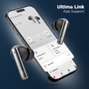 Ultima Boom 141 ANC Earbuds (30 dB)| Ultima Link App Support | 45Hrs Playtime | Game Mode (40ms) | IPX5 Water Resistant | 13 mm Drivers For Deep Bass Wireless Earbuds Image