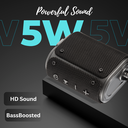 Ultima Dynamite 5W Bluetooth Speaker With 11Hrs Playtime | Powerful Bass | Rugged Built | IPX6 Water & Shock Resistant Portable Bluetooth Speaker Image