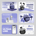 Ultima Watch Flex and Boom 311 Combo: Smartwatch meets wireless earbuds for ultimate convenience & entertainment! Image