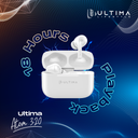 Ultima Atom 320 Wireless Earbuds With Massive Playback Of Upto 17 Hour IPX5 Water Type C Interface With Game Mod Image
