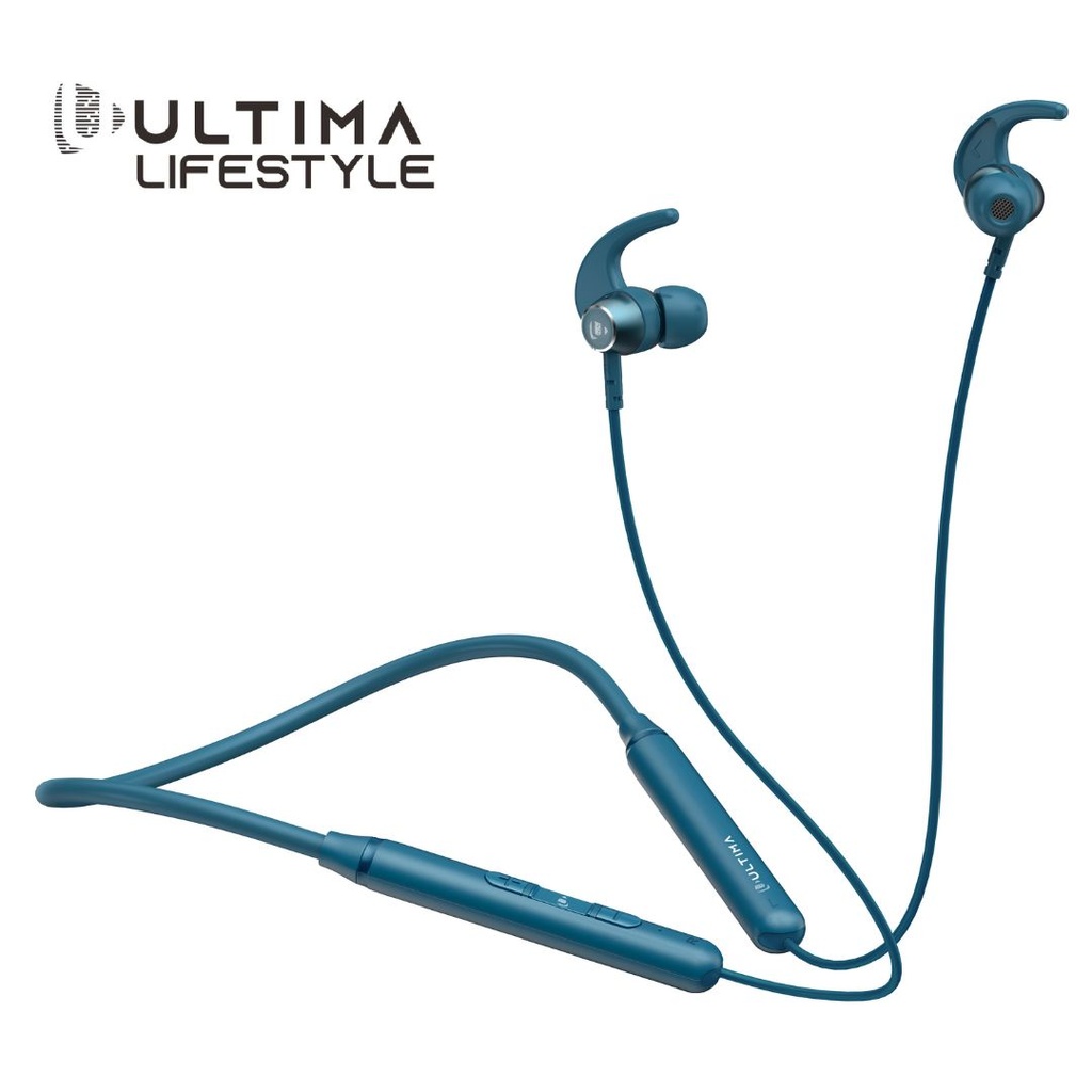 Ultima Beatz 355 Bluetooth Wireless Neckband Type C Earphone 25 Hrs Playtime IPX4 Water Resistant Image