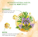 WOW Skin Science Rosemary With Biotin Hair Oil - 200 ml Image