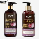 WOW Skin Science Onion Oil Shampoo & Conditioner Kit (500+500) ml Image