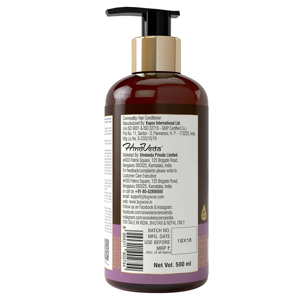 WOW Skin Science Red Onion Seed Conditioner 500ml Image