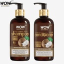 WOW Skin Science Coconut Milk Shampoo & Hair Conditioner Kit(300+300)ml Image