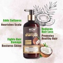 WOW Skin Science Coconut Milk Shampoo & Hair Conditioner Kit(300+300)ml Image