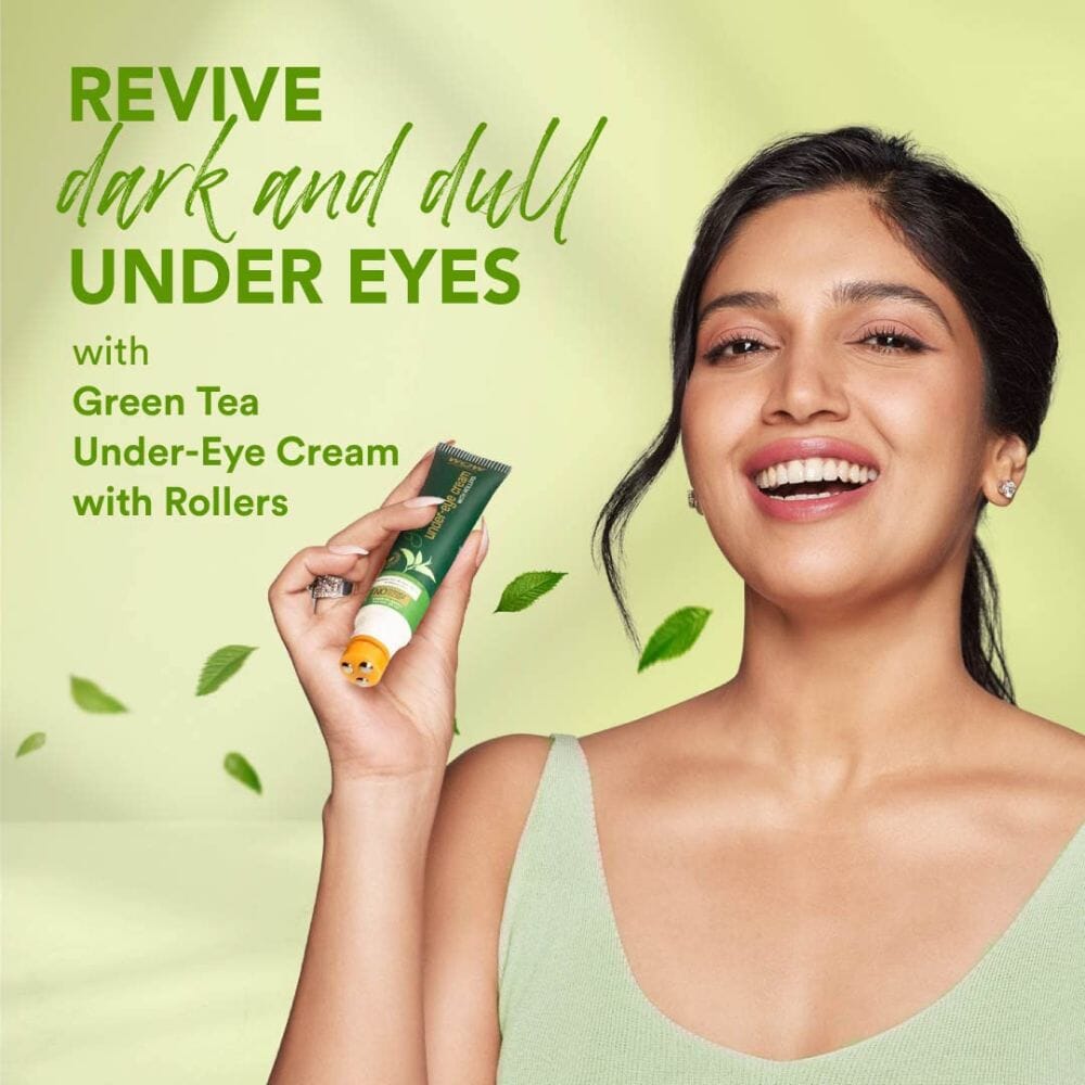 WOW Skin Science Green Tea Under Eye Roll on Cream 20ml Image