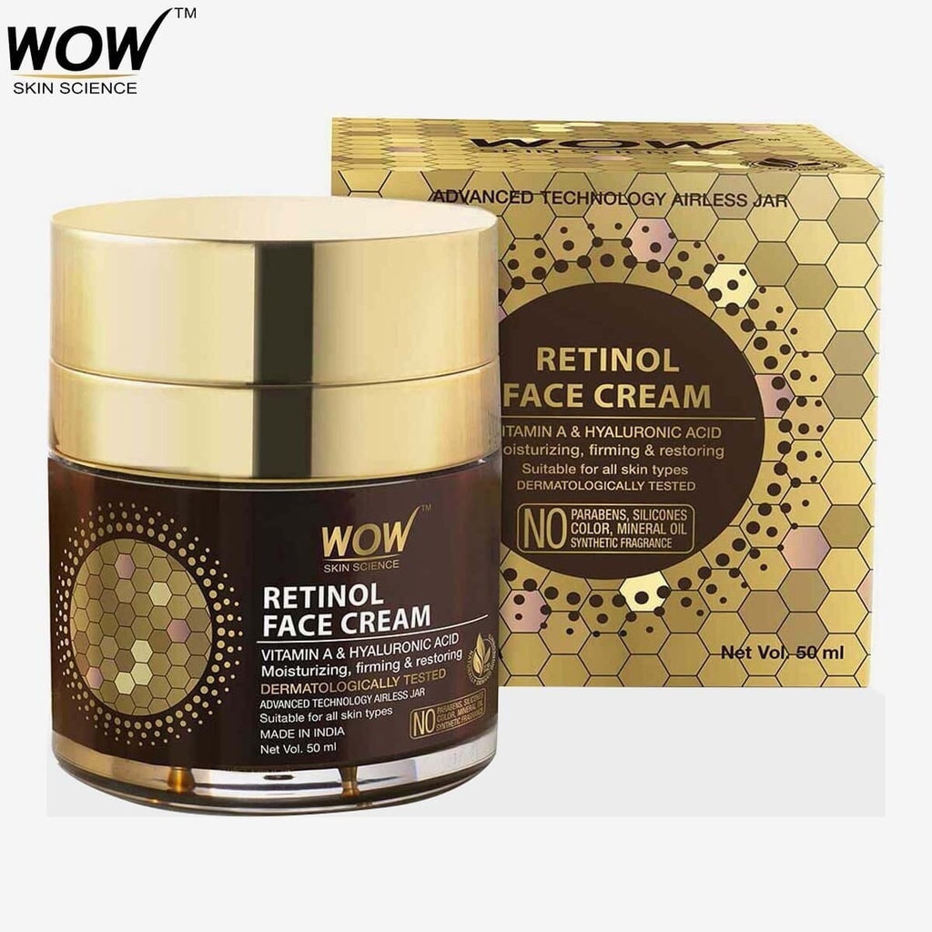 WOW Skin Science Retinol Face Cream - 50 ml Image