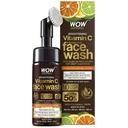 WOW Skin Science Brightening Vitamin C Foaming Face Wash with Built-In Face Brush for Deep Cleansing - No Parabens, Sulphate, Silicones & Color, (150 ml) Image