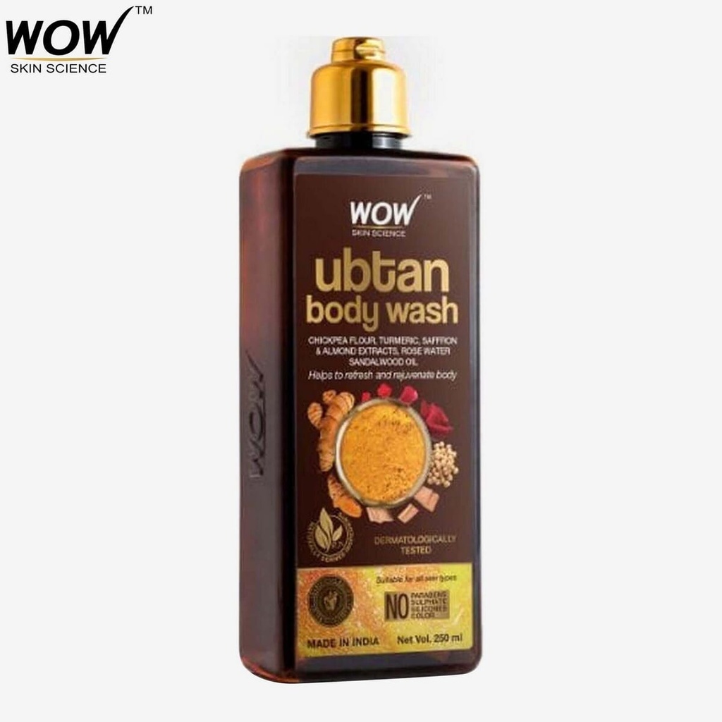 WOW Skin Science Ubtan Body Wash - (250 ml) Image