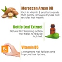 WOW Skin Science Moroccan Argan Oil Shampoo (with DHT Blocker) - (300 ml) Image