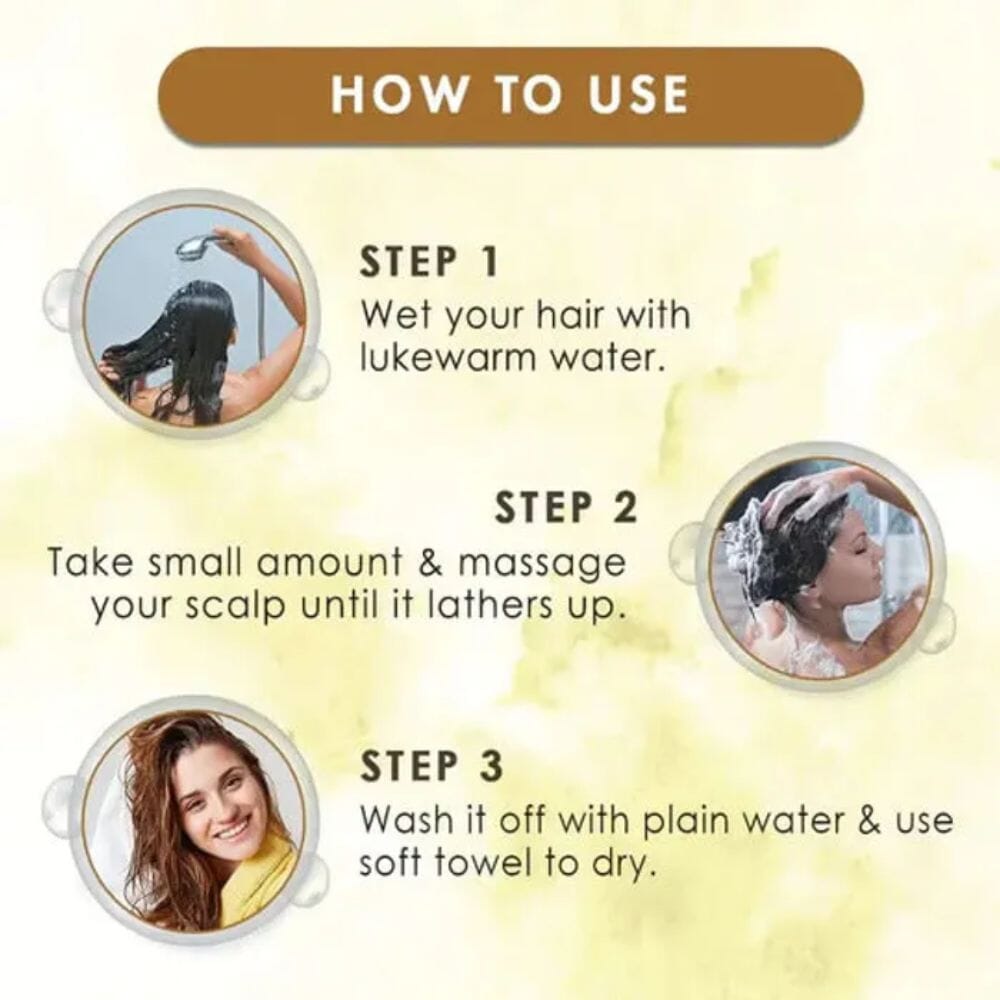 WOW Skin Science Moroccan Argan Oil Shampoo (with DHT Blocker) - (300 ml) Image