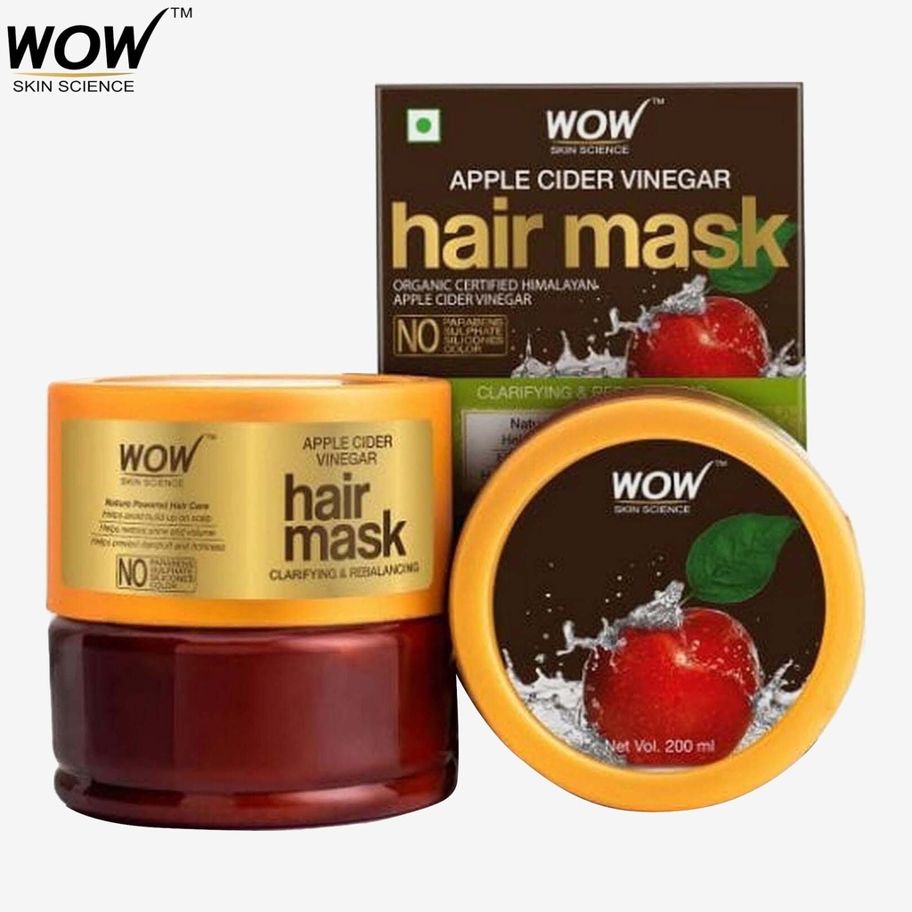 WOW Skin Science Apple Cider Vinegar Hair Mask - (200 ml) Image