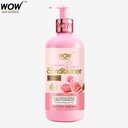 WOW Skin Science Himalayan Rose Conditioner Coconut Oil, Almond Oil & Argan Oil - For Volumizing Hair, Anti Smelly Scalp - (300 ml) Image
