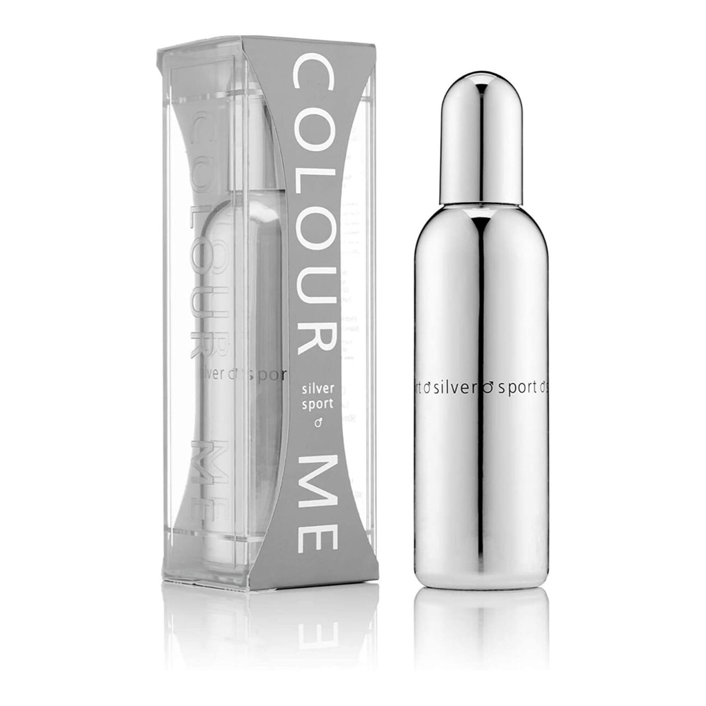 Colour Me Homme Silver Sport Edt 90Ml Image