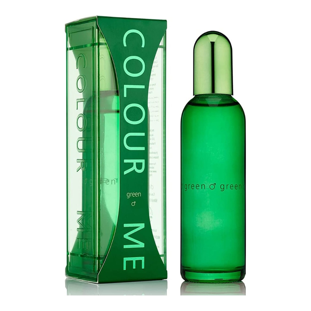 Colour Me Homme Green Edt 90Ml Image