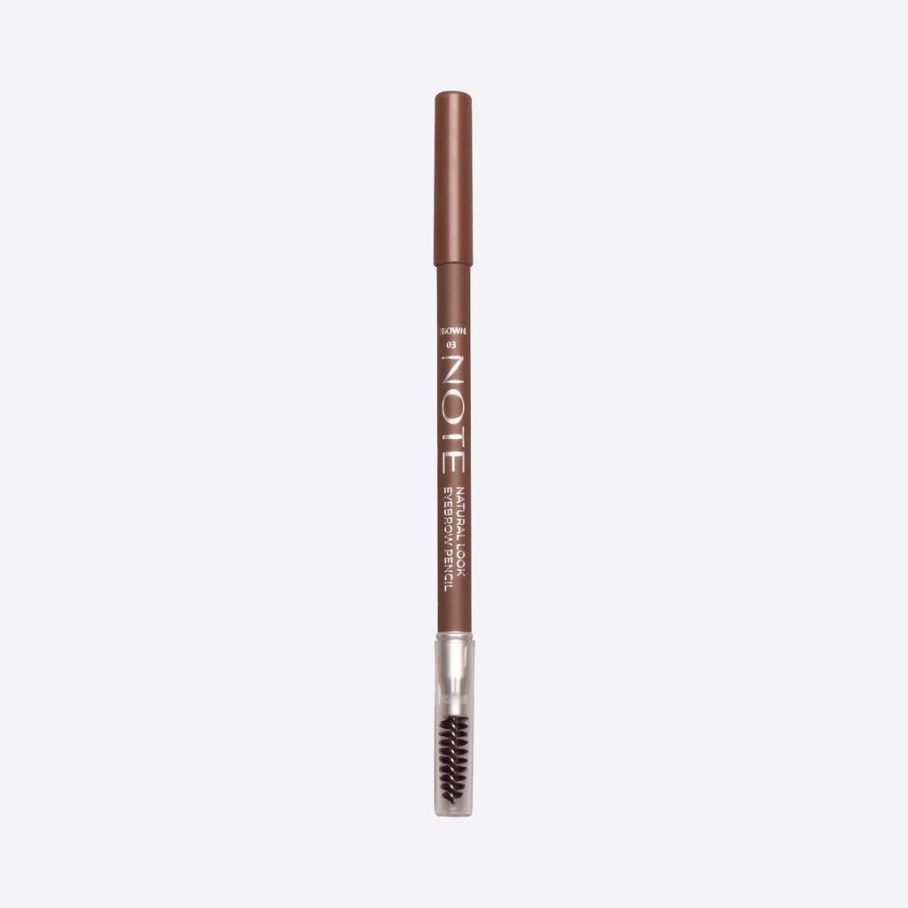 NOTE Natural Look Eyebrow Pencil 1.08g | Waterproof crayon to fill & define brows Image