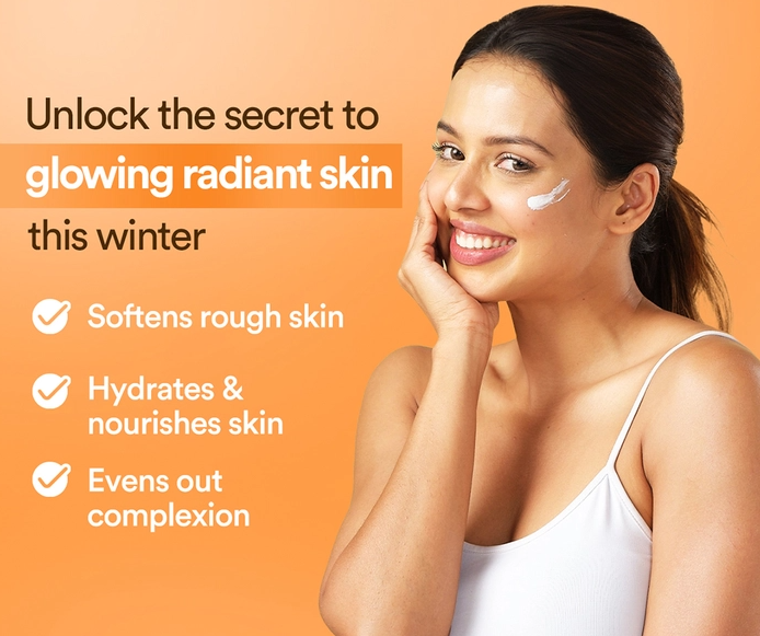 WOW Skin Science Vitamin C With Lactic Acid Cold Cream - 200 ml