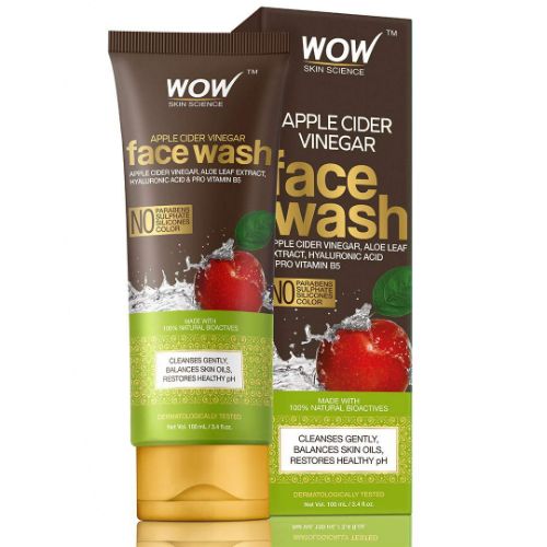 WOW Skin Science Apple Cider Vinegar Face Wash (100ml)