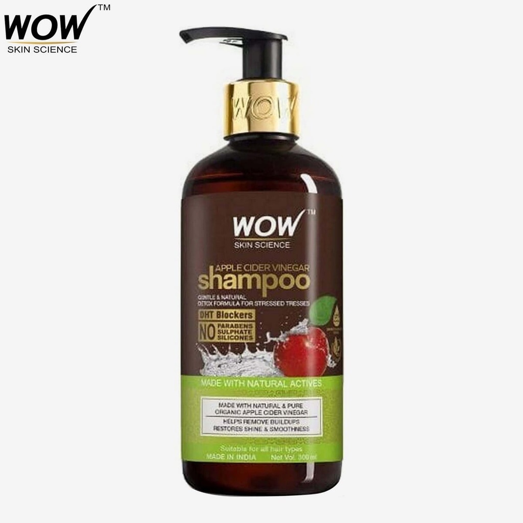 WOW Skin Science Apple Cider Vinegar Shampoo-300ml