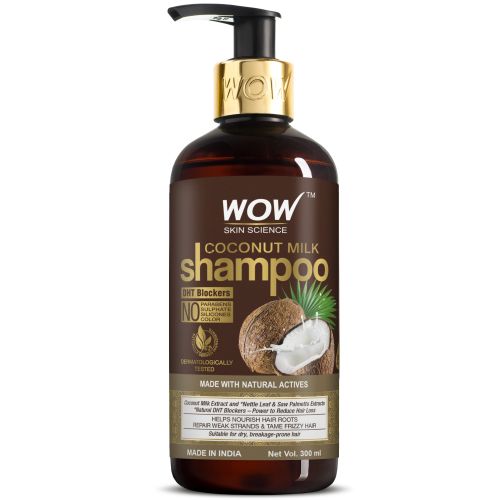 [PSHB015] WOW Skin Science Coconut Milk Shampoo (New) - (300 ml)