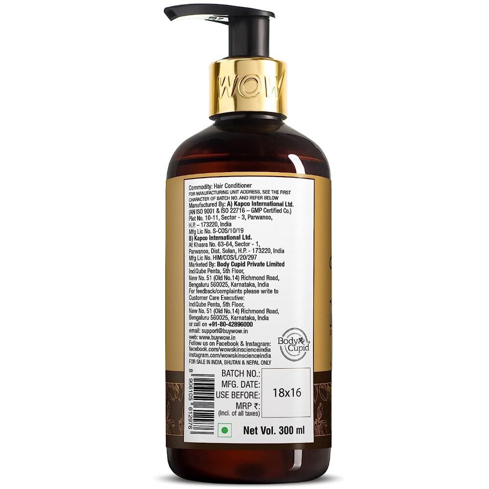 [PSHB018] WOW Skin Science Moroccan Argan Oil Conditioner - (300 ml)