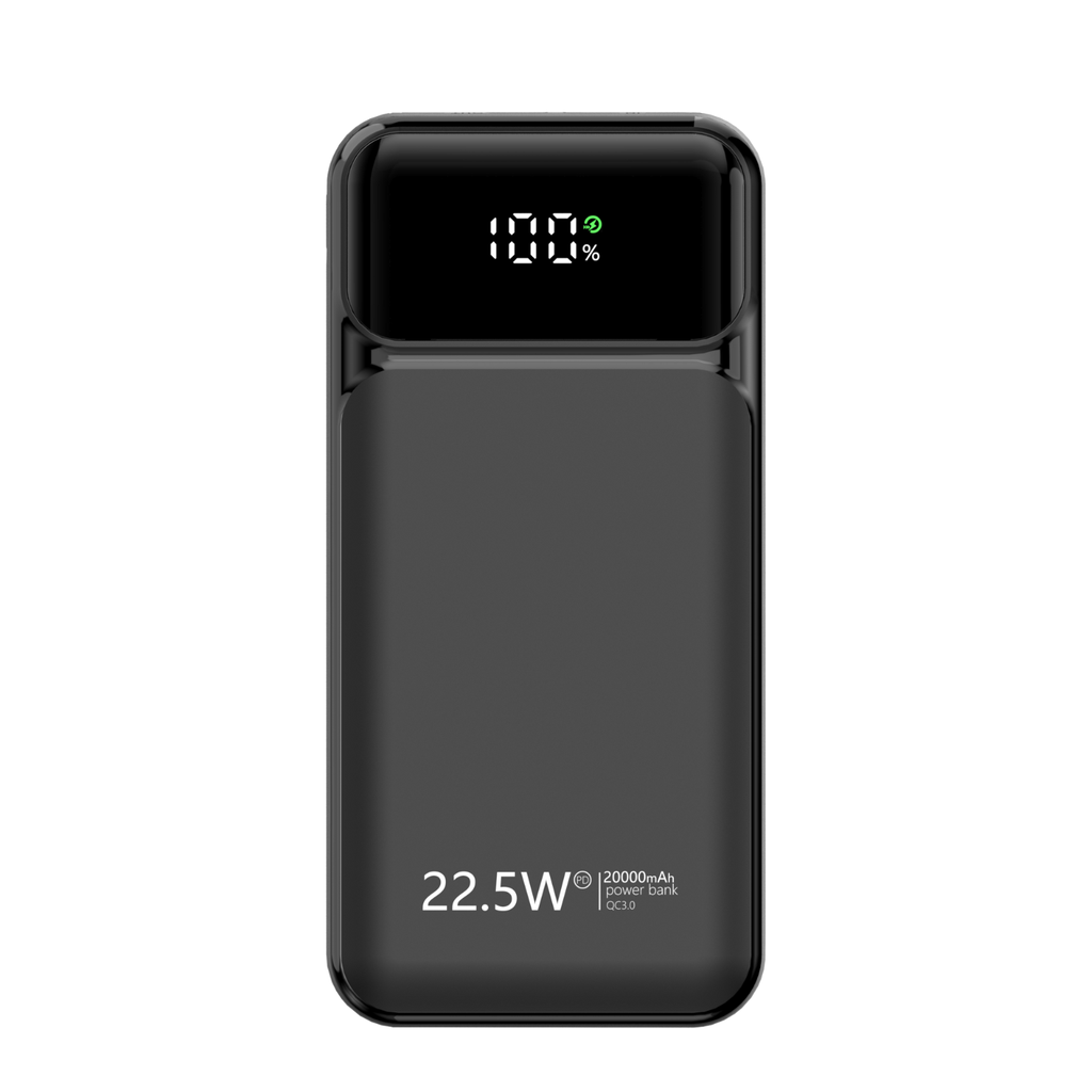 [BOOST20KPRO] Ultima Boost 20K Pro 20000mAh Powerbank with 22.5W Fast Charging | LED Display | Triple Ports |  Supports PD, QC3.0, Universal Compatibility | 2 Way Charging | ChargeSafe technology Power bank
