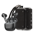 Ultima Dynamite Speaker & Boom 141 ANC Earbuds: The Ultimate Duo for Power-Packed Sound and Seamless Listening