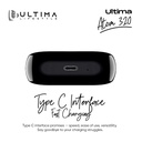 Ultima Atom 320 Wireless Earbuds With Massive Playback Of Upto 17 Hour IPX5 Water Type C Interface With Game Mod