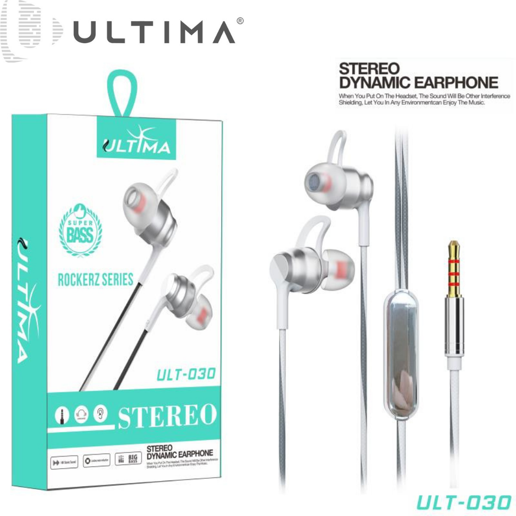 Ultima Rockerz Series ULT-030 Stereo Dynamic Earphone